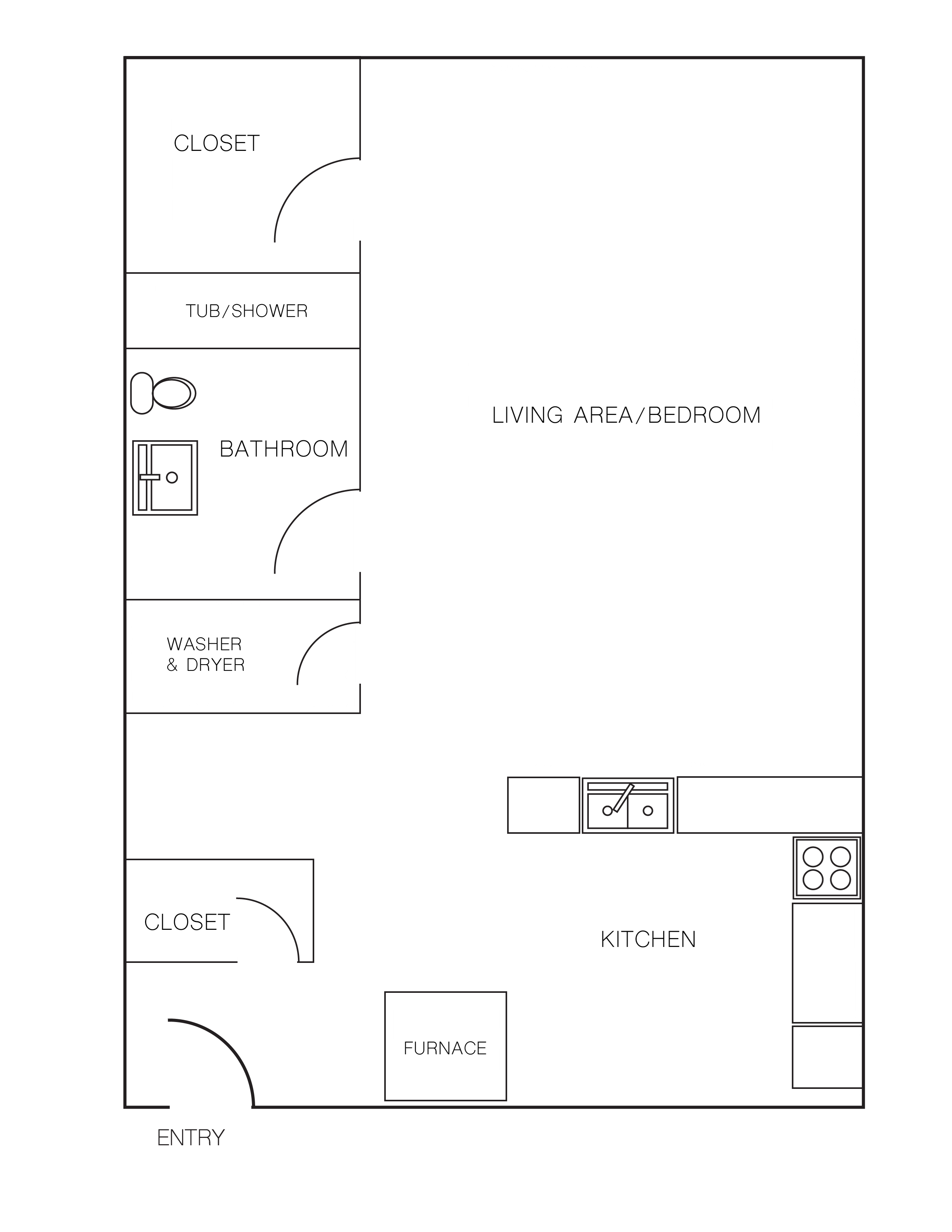 Floor Plans of Riverbend in Eudora, KS